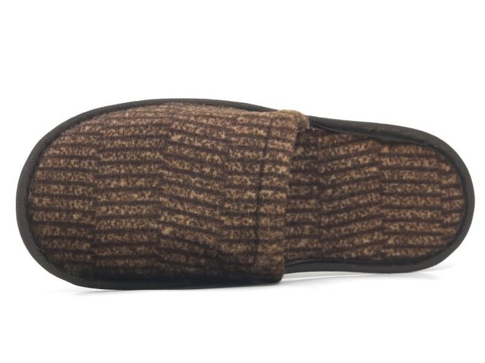 Auris Merdane İthal Lüx Çanak Terlik Kahve - Auris (1)