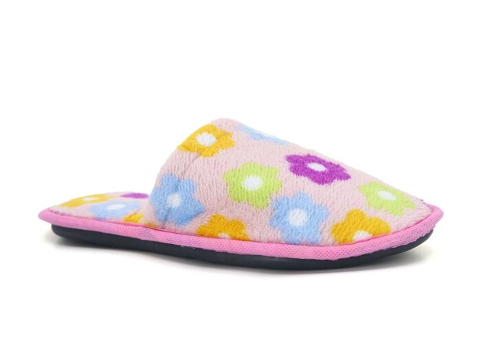 Auris Zenne İthal Çanak Terlik Çiçekli Pudra 