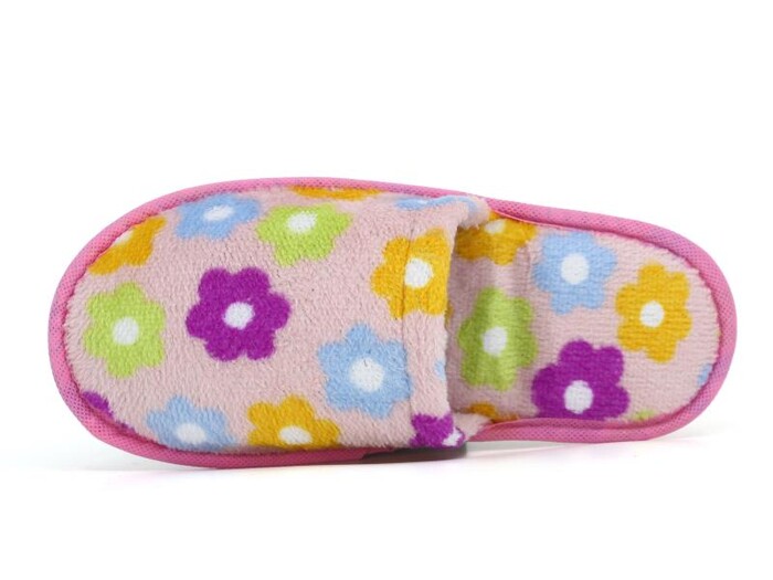 Auris Zenne İthal Çanak Terlik Çiçekli Pudra - Auris (1)