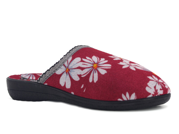 Extra Soft Zenne ZH006 Ev Terliği Bordo - 1