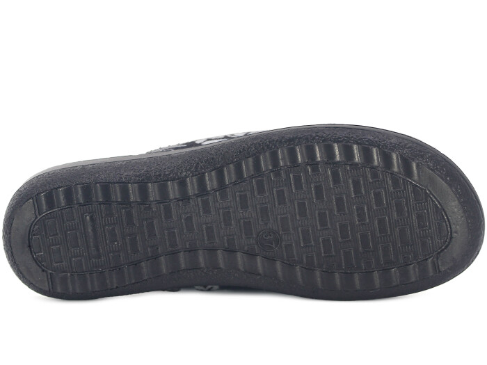 Extra Soft Zenne ZH006 Ev Terliği Siyah - 3