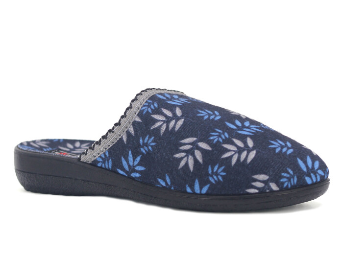 Extra Soft Zenne ZH008 Ev Terliği Lacivert - Extra Soft