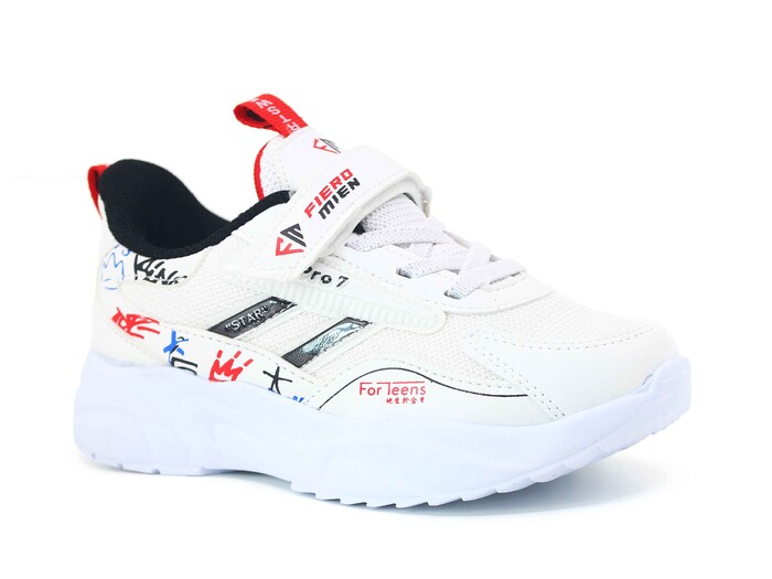 Fiero Mien Filet 075 Anorak Spor Ayakkabı Beyaz - Siyah - Fiero Mien