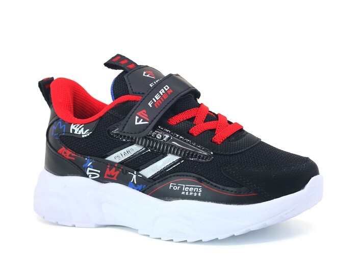 Fiero Mien Filet 075 Anorak Spor Ayakkabı Siyah - Beyaz