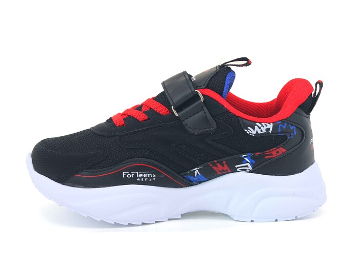 Fiero Mien Filet 075 Anorak Spor Ayakkabı Siyah - Beyaz - Thumbnail