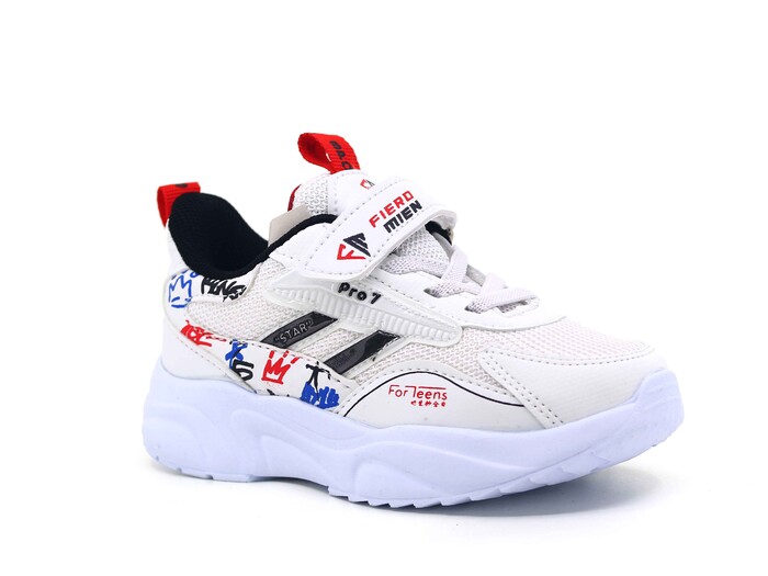 Fiero Mien Patik 076 Anorak Spor Ayakkabı Beyaz - Siyah - 1