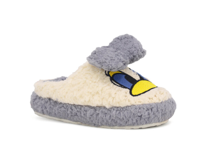 Fkb Filet Ördekli Gondol Ev Terliği Gri - Fkb