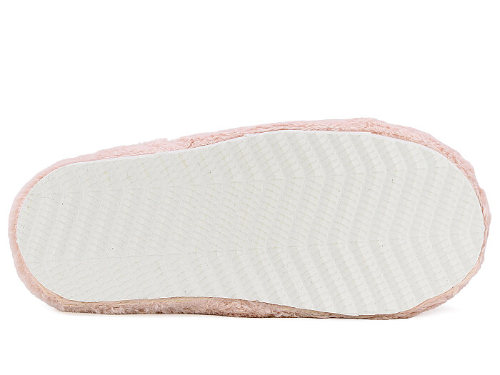 Fkb Zenne (İlker) Model-LBB Kulaklı Ev Terliği Pembe - 3