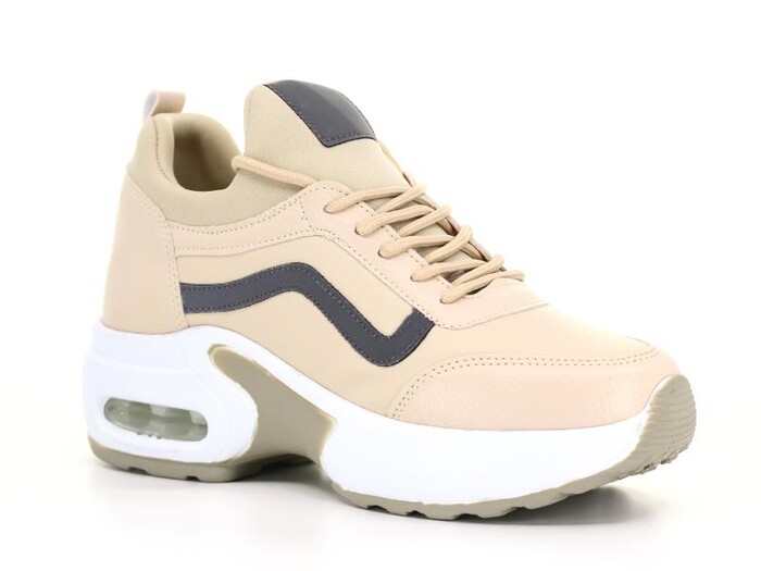 Flet Zenne 121 Cilt Spor Ayakkabı Bej - Flet