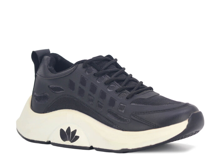 Flet Zenne 159 Anorak Spor Ayakkabı Siyah - Beyaz - Flet