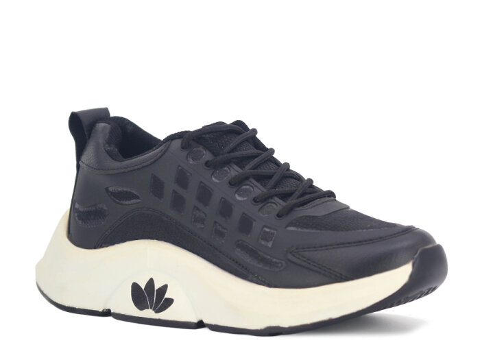 Flet Zenne 159 Anorak Spor Ayakkabı Siyah - Beyaz - 1