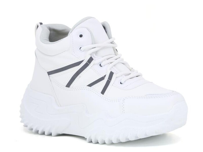 Flet Zenne 205 Basket Bot Beyaz - Beyaz - 1