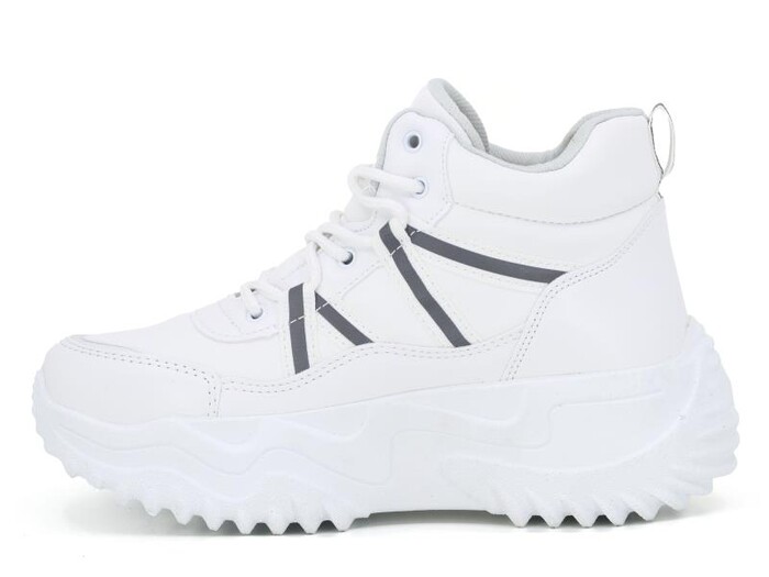 Flet Zenne 205 Basket Bot Beyaz - Beyaz - 2