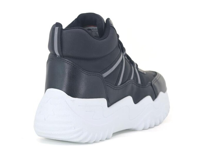 Flet Zenne 205 Basket Bot Siyah - Beyaz - 3