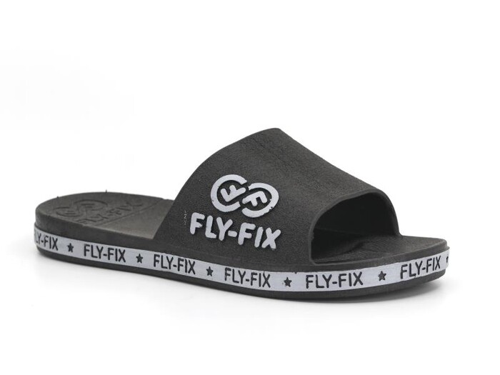 Fly-Fix Garson F-F Kaydırmaz Terlik Siyah - Thumbnail