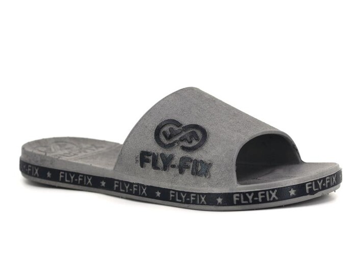 Fly-Fix Merdane F-F Kaydırmaz Terlik Füme - Fly-Fix