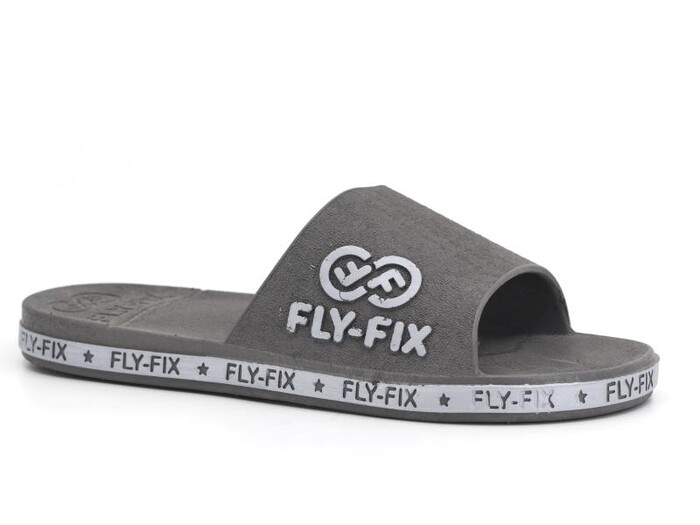 Fly-Fix Merdane F-F Kaydırmaz Terlik Gri 