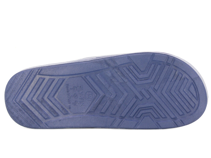 Fly-Fix Merdane Sport Büyük Beden Kaydırmaz Terlik Lacivert - 3