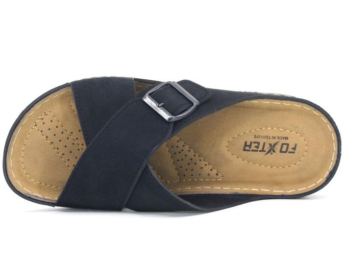 Foxter Merdane 1306 Monta Sport Günlük Terlik Siyah - Foxter (1)