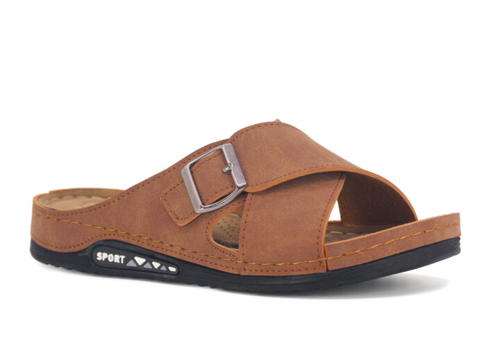 Foxter Merdane 1306 Monta Sport Günlük Terlik Taba - 1