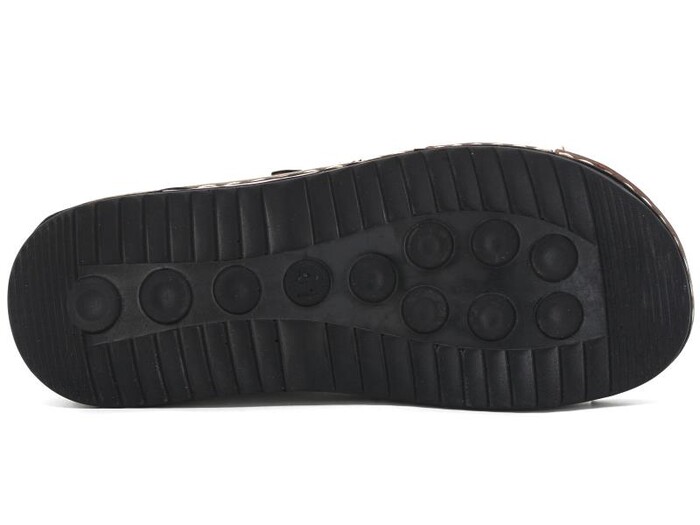 Foxter Merdane 1317 Monta Sport Günlük Terlik Kahve - 3