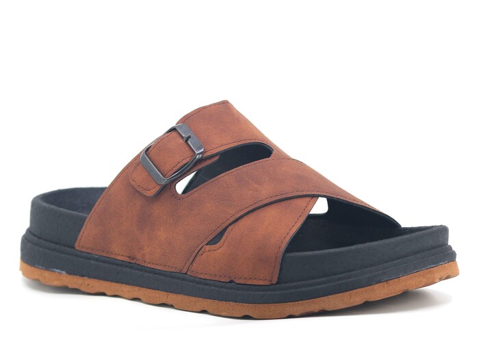 Foxter Merdane 5004 Köpük Taban Monta Günlük Terlik Taba - 1