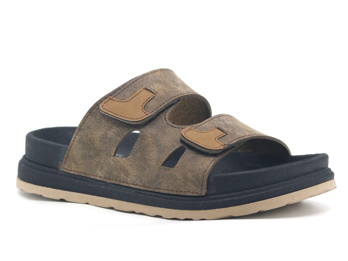 Foxter Merdane 5008 Köpük Taban Monta Günlük Terlik Vizon - Foxter