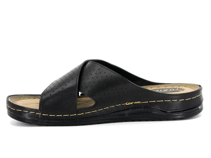 Foxter Merdane M-1309 Monta Sport Günlük Terlik Siyah - Foxter (1)