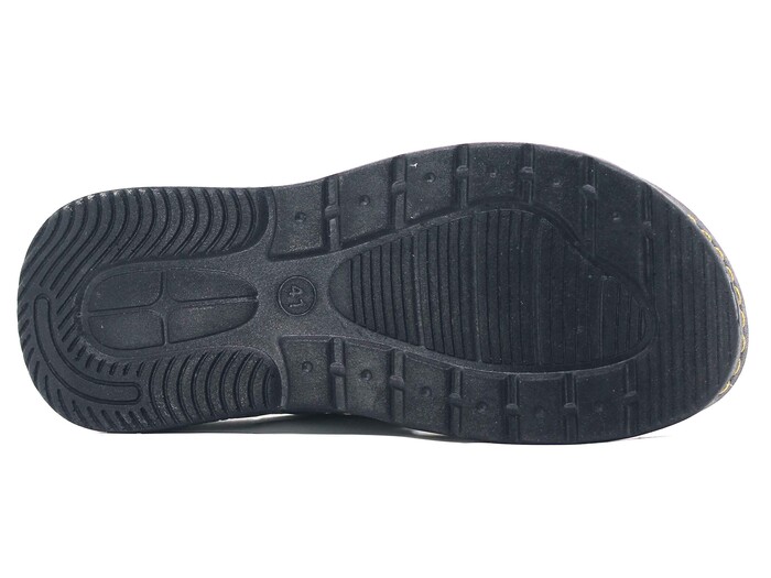 Foxter Merdane M-2006 Çift Cırtlı Delikli Kutulu Monta Sport Günlük Terlik Gri - 3