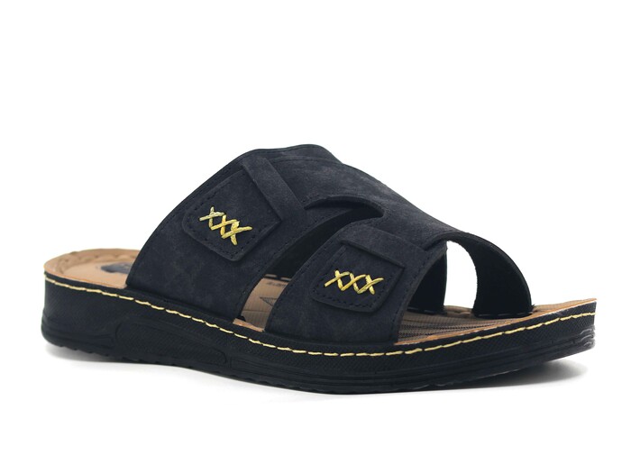 Foxter Merdane M-2310 Kutulu Günlük Terlik Siyah - 1