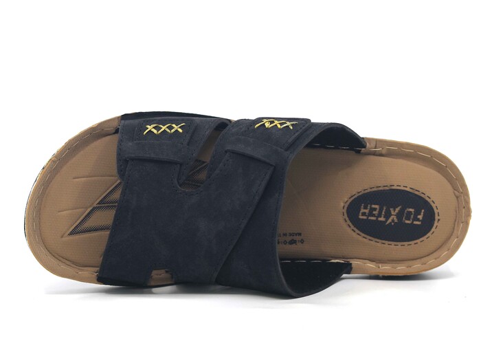 Foxter Merdane M-2310 Kutulu Günlük Terlik Siyah - 2