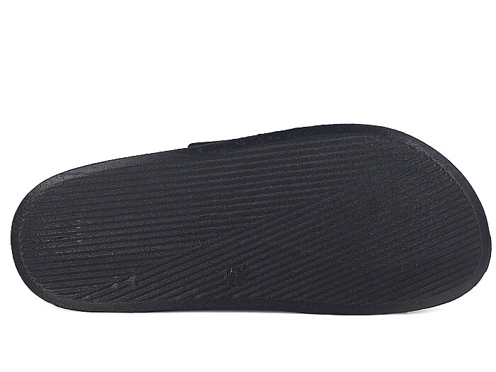 Foxter Merdane M-26005 Cırtlı Çift Bantlı Kutulu Günlük Terlik Siyah - 3