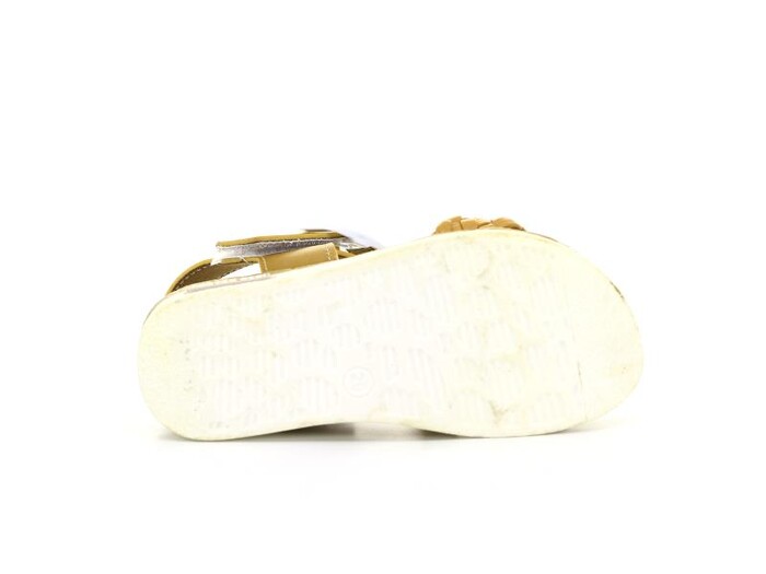 Foxter Patik P-3108 Peri Monta Örgülü Kız Sandalet Hardal - 3