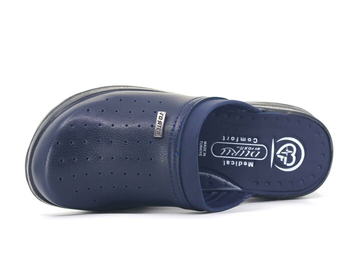 Foxter Zenne 1851 Sabo Tıbbi Kutulu Kapalı Terlik Lacivert - Foxter (1)
