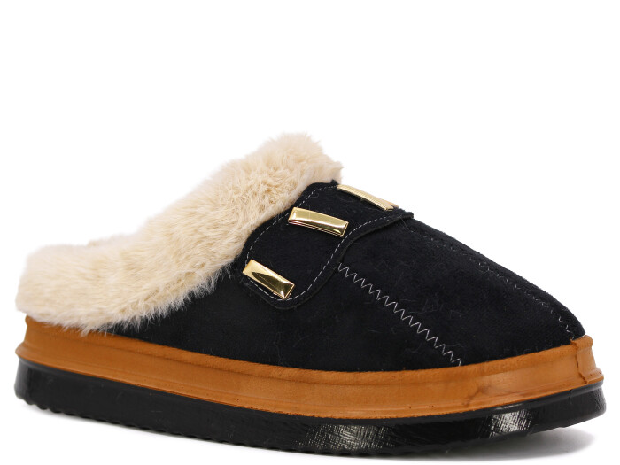 Foxter Zenne 35000 Kutulu Kapalı Terlik Siyah - Foxter