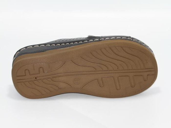 Foxter Zenne 602 Monta Kutulu Çapraz Günlük Terlik Siyah - 3