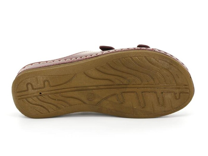 Foxter Zenne 610 Monta Derin Kutulu Günlük Terlik Bordo - 3