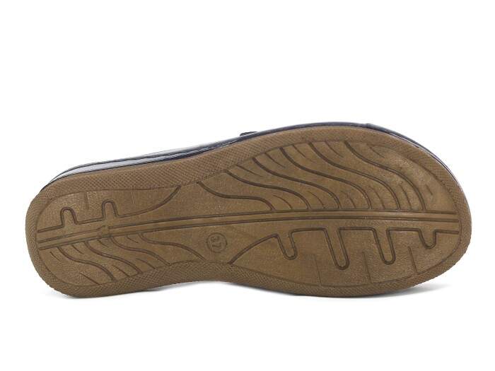 Foxter Zenne 610 Monta Derin Kutulu Günlük Terlik Siyah - 3