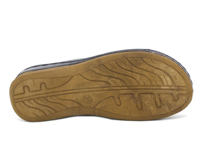 Foxter Zenne 616 Derin Monta Kutulu Günlük Terlik Siyah - 3