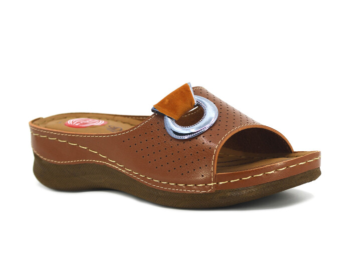 Foxter Zenne 616 Derin Monta Kutulu Günlük Terlik Taba 