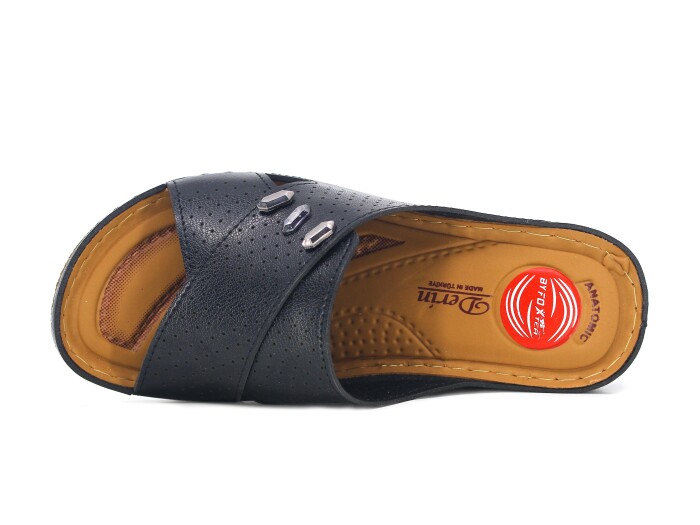 Foxter Zenne 646 Monta Derin Kutulu Günlük Terlik Siyah - 2