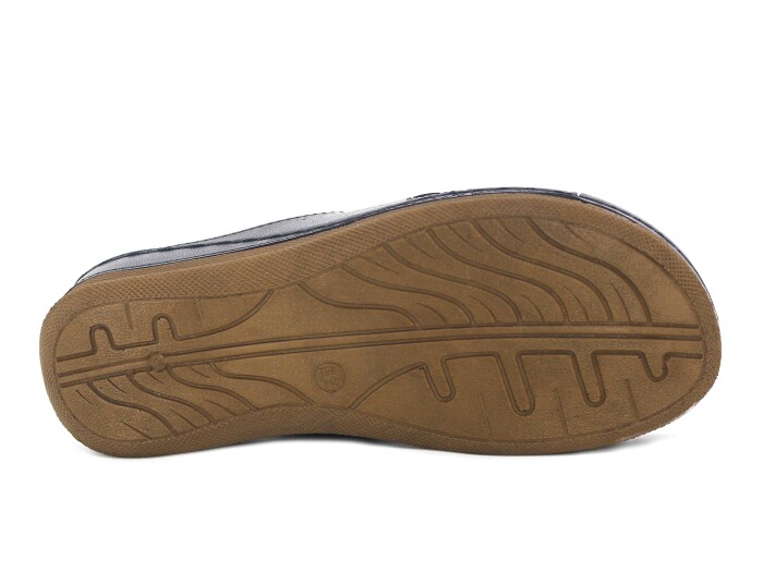 Foxter Zenne 646 Monta Derin Kutulu Günlük Terlik Siyah - 3