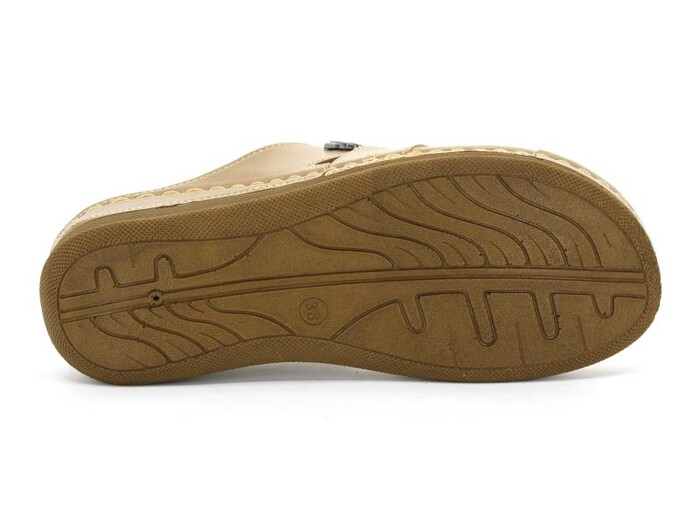 Foxter Zenne 689 Derin Monta Poşetli Günlük Terlik Vizon - 3