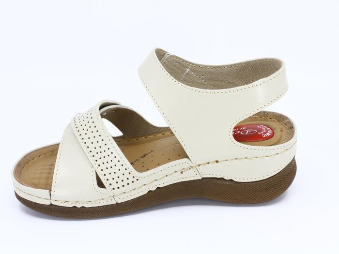 Foxter Zenne 690 Monta Derin Kutulu Sandalet Bej - Foxter (1)