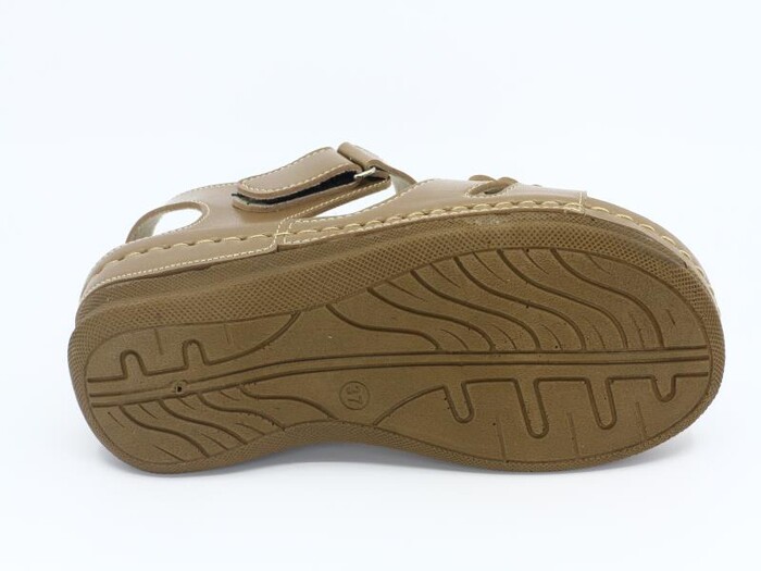 Foxter Zenne 690 Monta Derin Kutulu Sandalet Vizon - 3