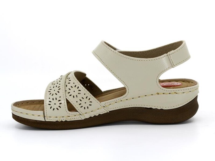 Foxter Zenne 691 Monta Derin Kutulu Sandalet Bej - Foxter (1)