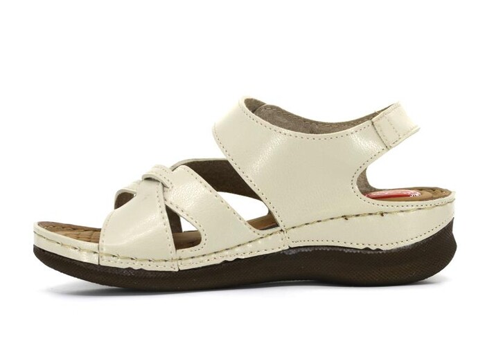 Foxter Zenne 694 Monta Derin Kutulu Sandalet Bej - Foxter (1)