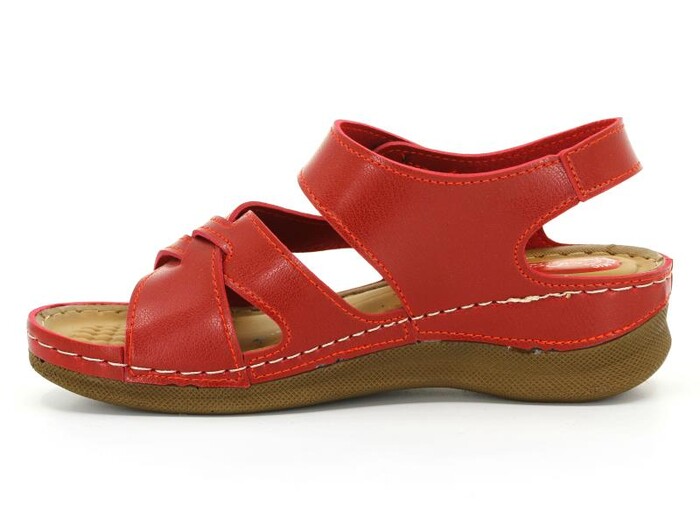 Foxter Zenne 694 Monta Derin Kutulu Sandalet Kırmızı - Foxter (1)