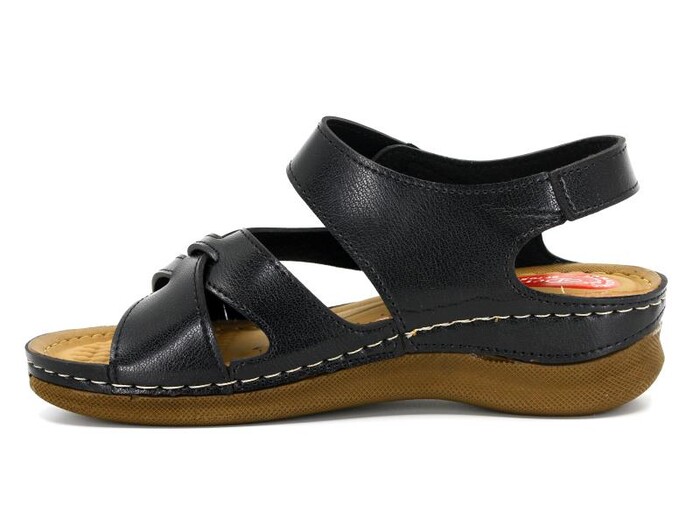 Foxter Zenne 694 Monta Derin Kutulu Sandalet Siyah - 2