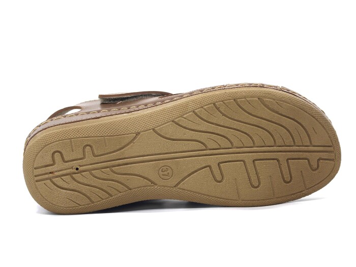 Foxter Zenne 694 Monta Derin Kutulu Sandalet Vizon - 3